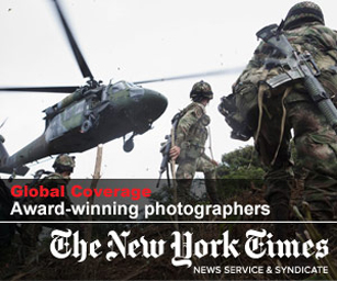 The New York Times is represented by eyevine New York Times